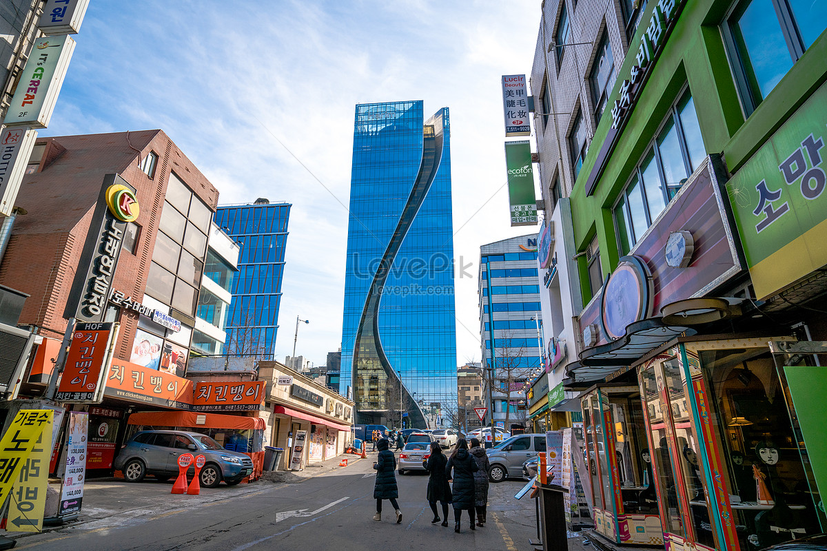 Seoul South Korea Street View Street View Of South Korea Seoul South Korea Picture And Hd Photos | Free  Download On Lovepik