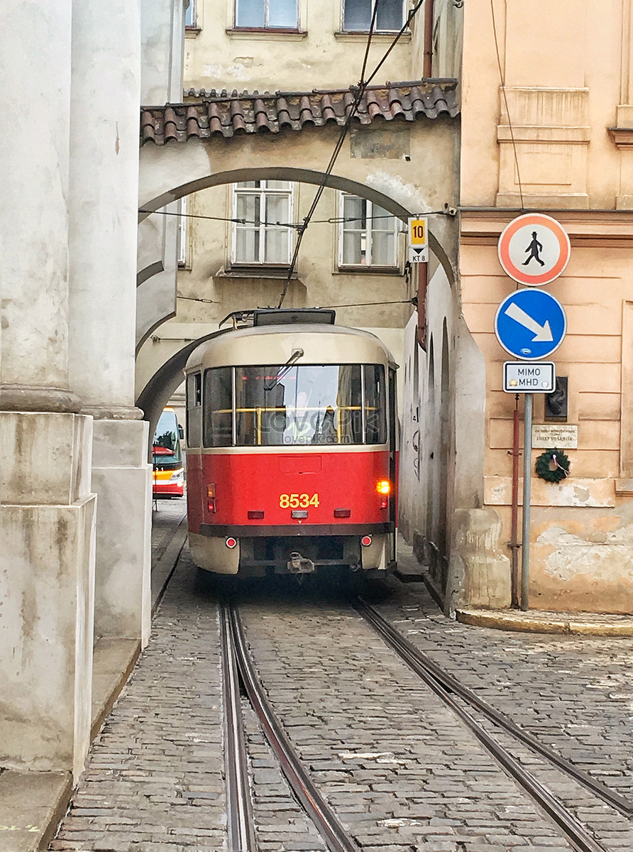 Trams In Prague A Famous Tourist City Picture And HD Photos | Free ...