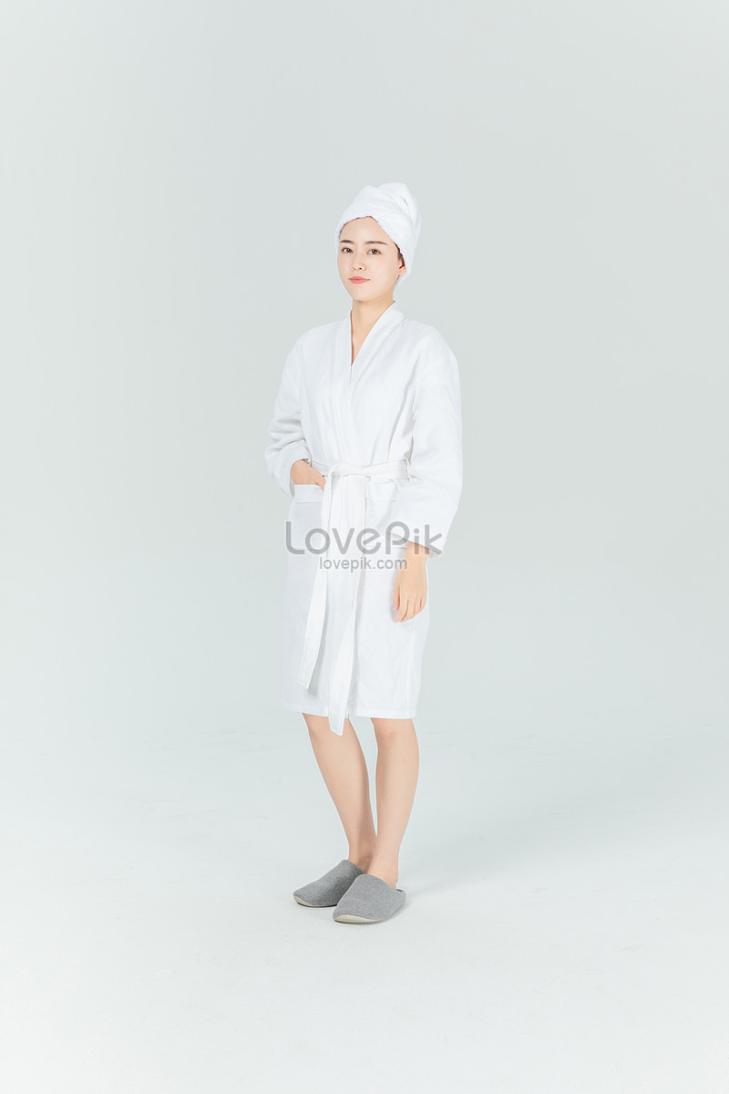 Bathrobe Beauty Image Picture And HD Photos | Free Download On Lovepik