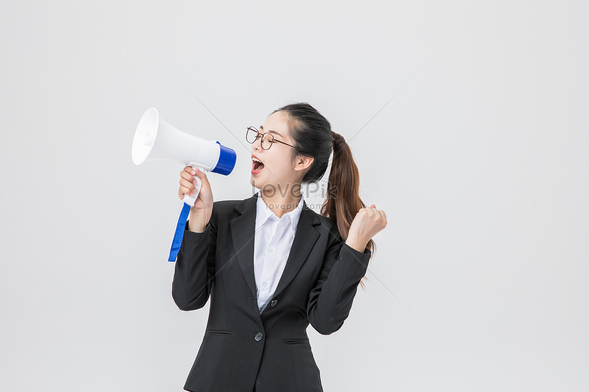 Громкий оратор. Shouting jpeg. Woman Speaker.