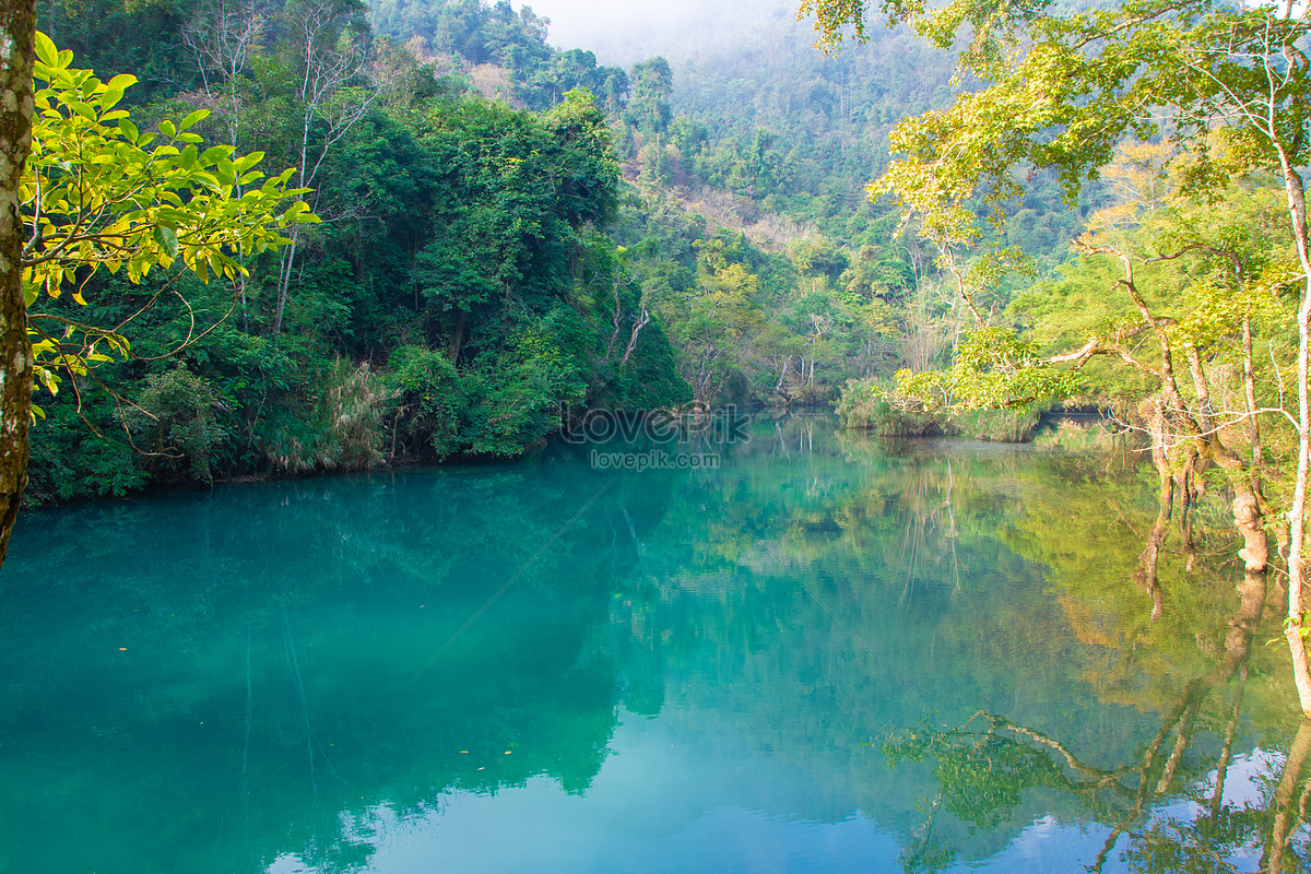 Libo Seven Gorges Scenic Area Guizhou Province Southeast Of Bu Picture ...