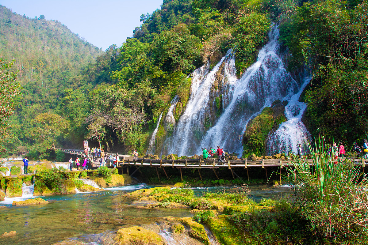 Libo Seven Gorges Scenic Area Guizhou Province Southeast Of Bu Picture ...