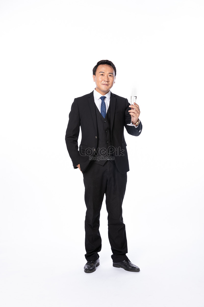 Men In Suits Wear Champagne Picture And HD Photos | Free Download On