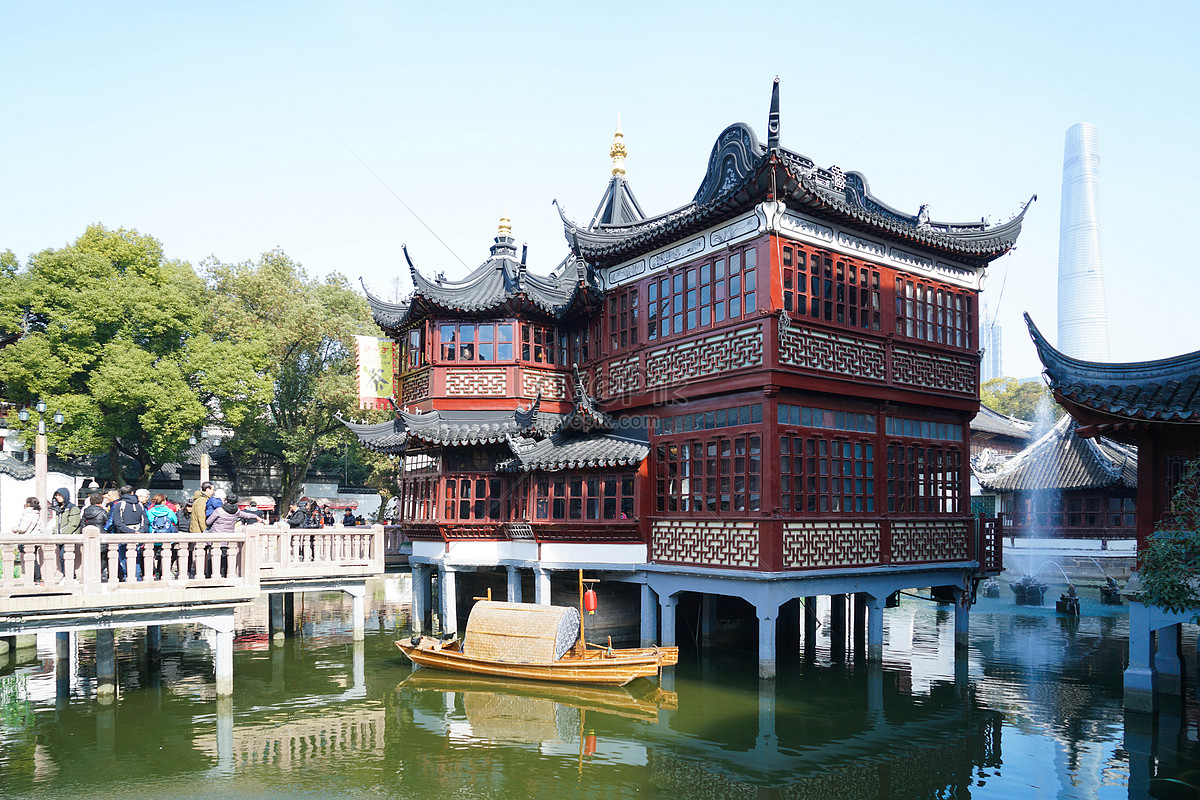 Shanghai Yu Garden Picture And Hd Photos Free Download On Lovepik