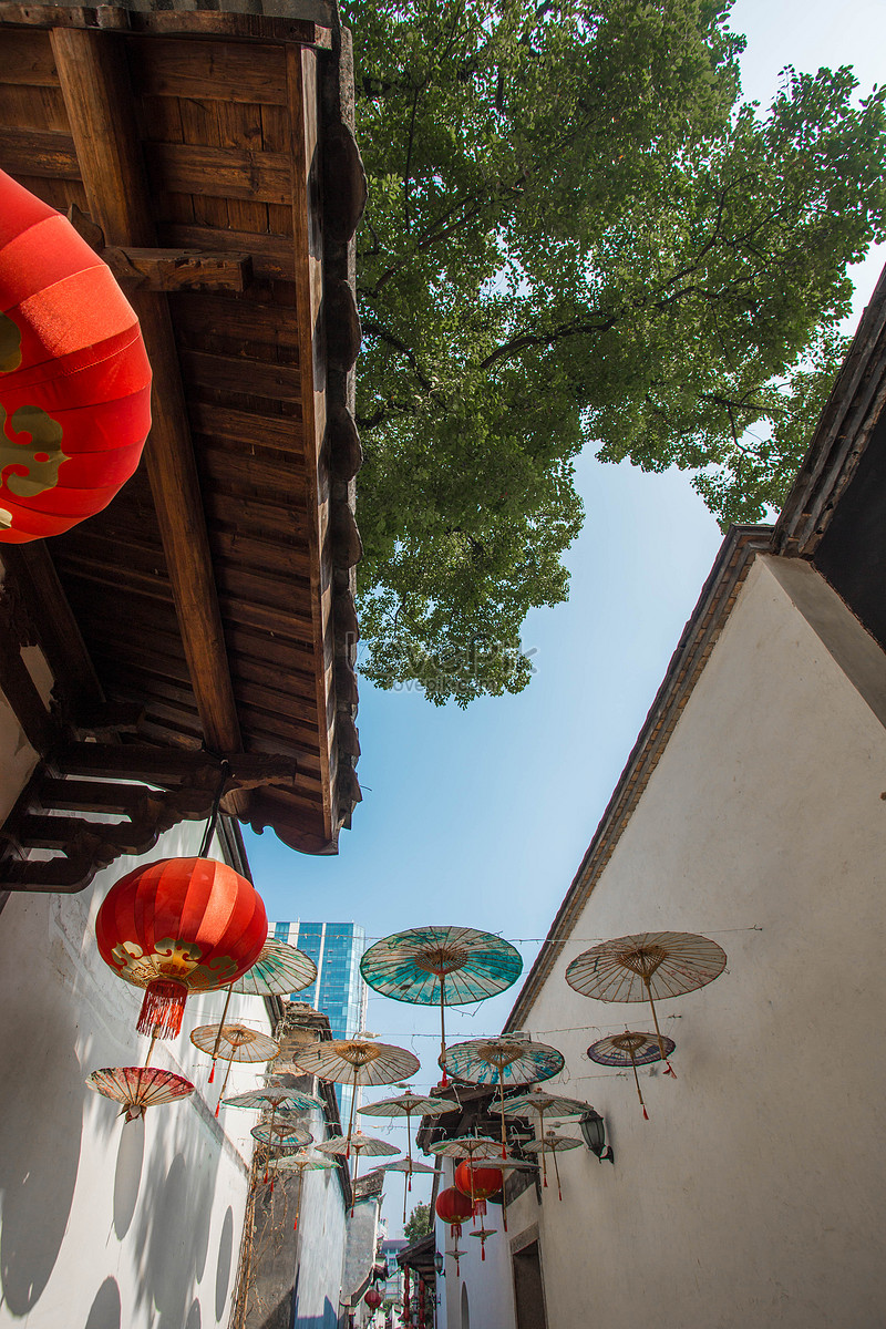 Oil Paper Umbrella In Three Lanes And Seven Lanes Of Fuzhou Picture And ...