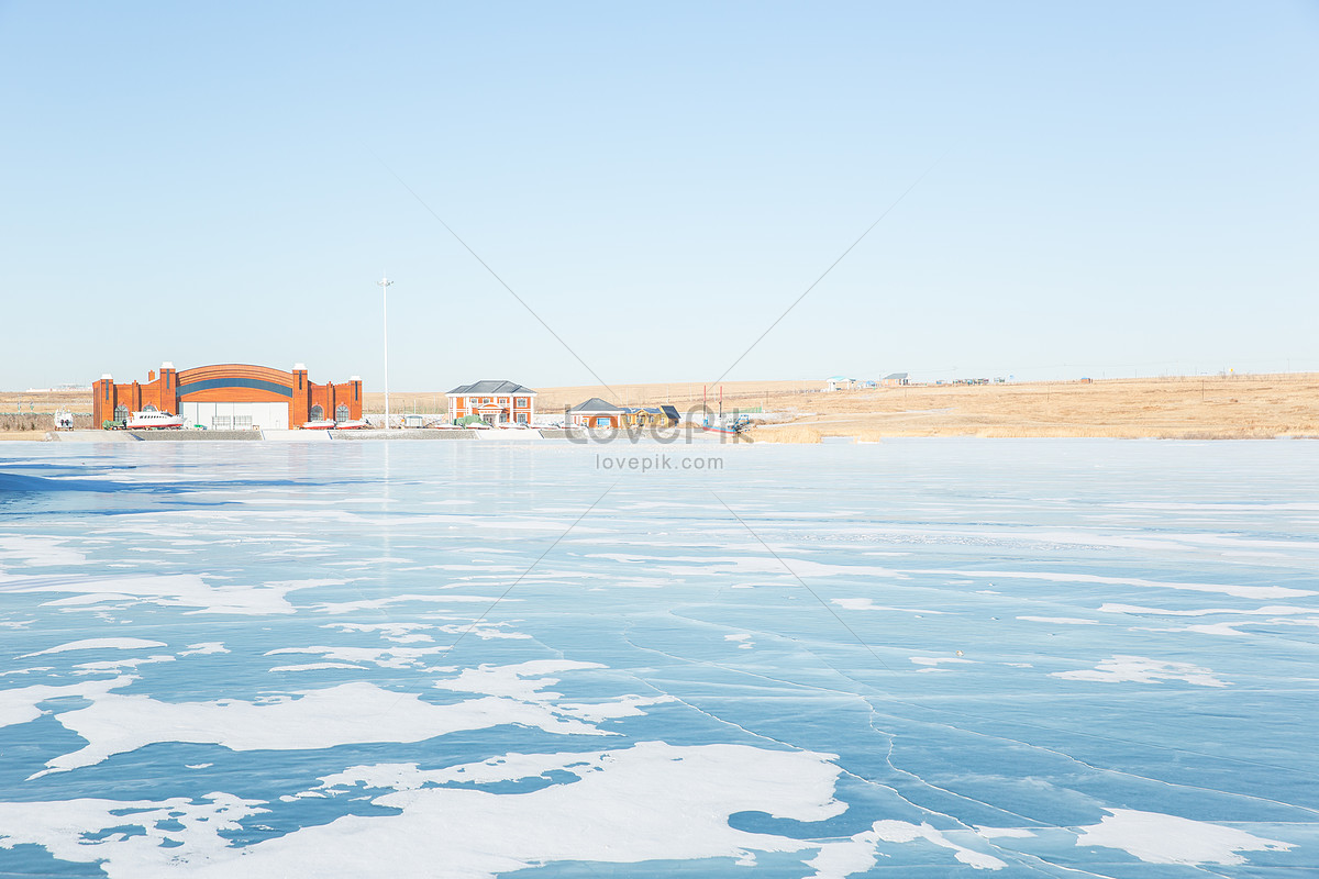 Winter Scenery Of Hulun Lake In Hulunbuir Inner Mongolia Picture And HD ...