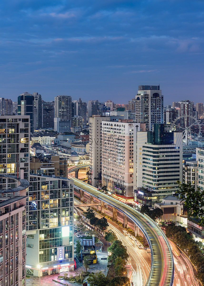 Nightscape Of Xiamen City Picture And HD Photos | Free Download On Lovepik