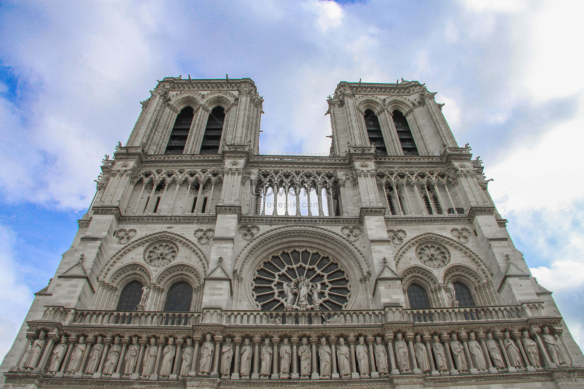 Outlook Of Notre Dame De Paris France Picture And HD Photos | Free ...