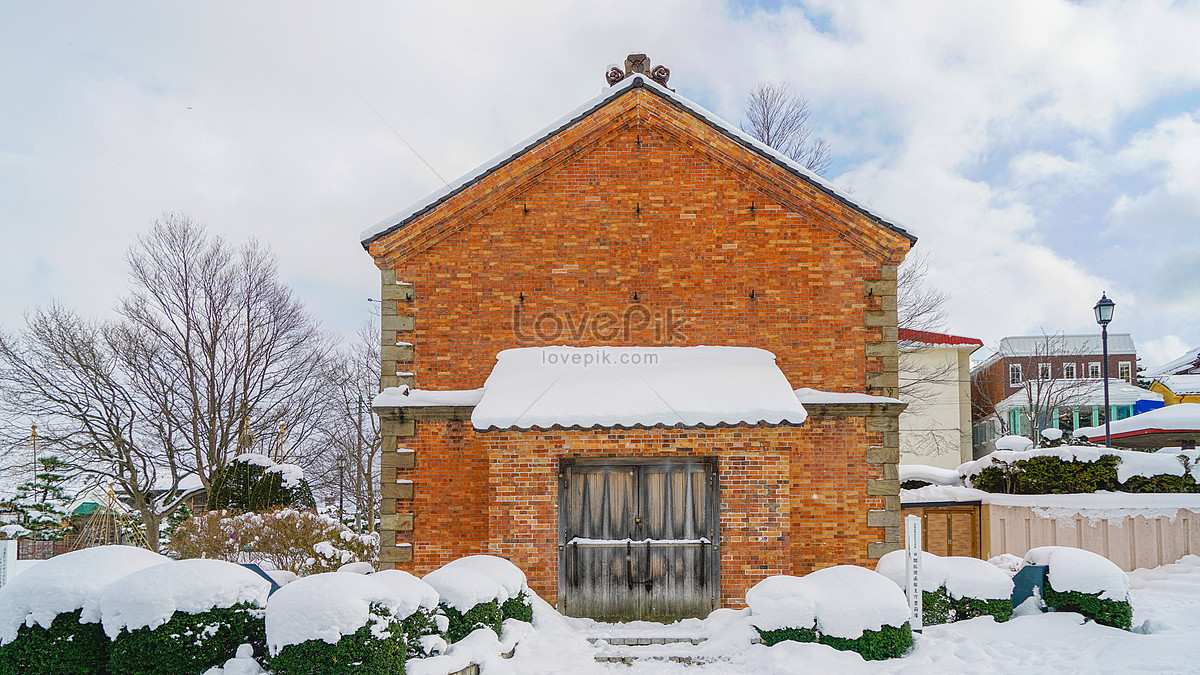 Дом из красного кирпича Хакодате, Япония изображение_Фото номер  501274722_JPG Формат изображения_ru.lovepik.com