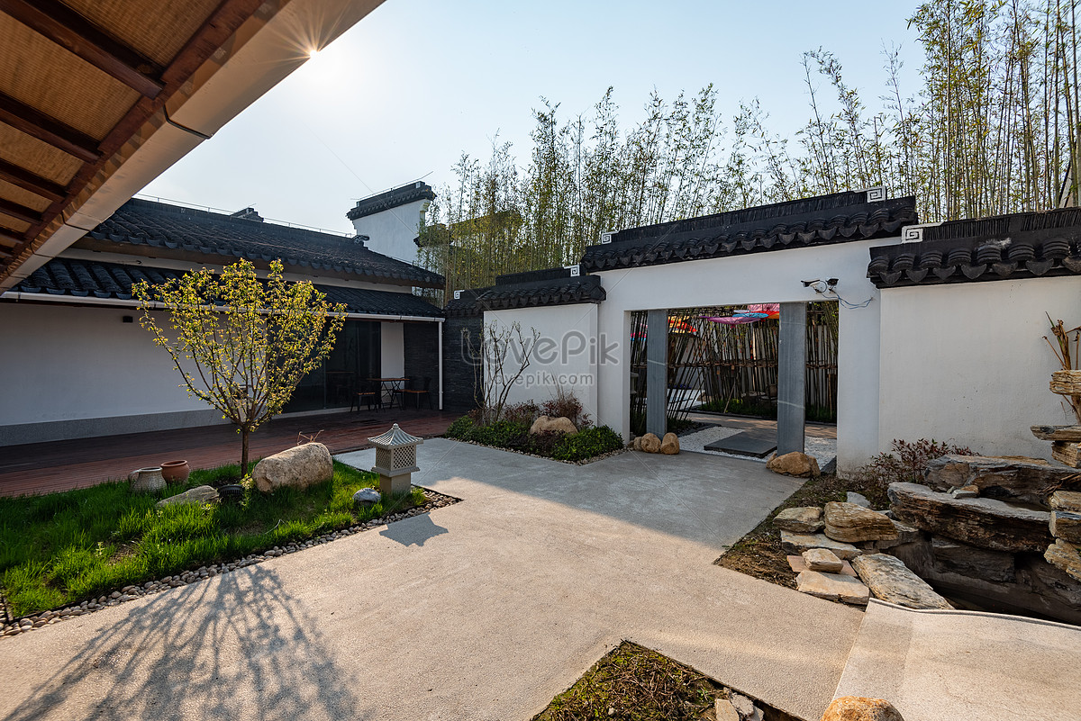 Lovepik Japanese Courtyard Environment Picture 501220352 