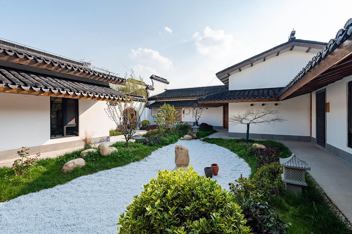 Lovepik Japanese Courtyard Environment Picture 501220357 