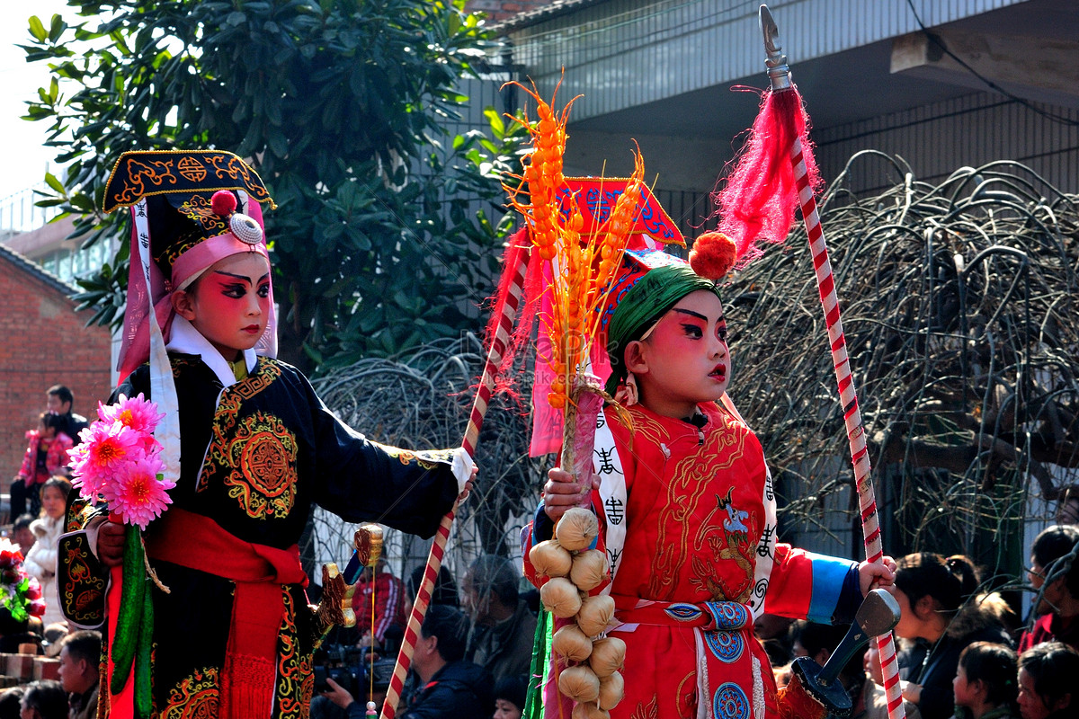 Lantern Festival Temple Folk Customs Picture And HD Photos | Free ...