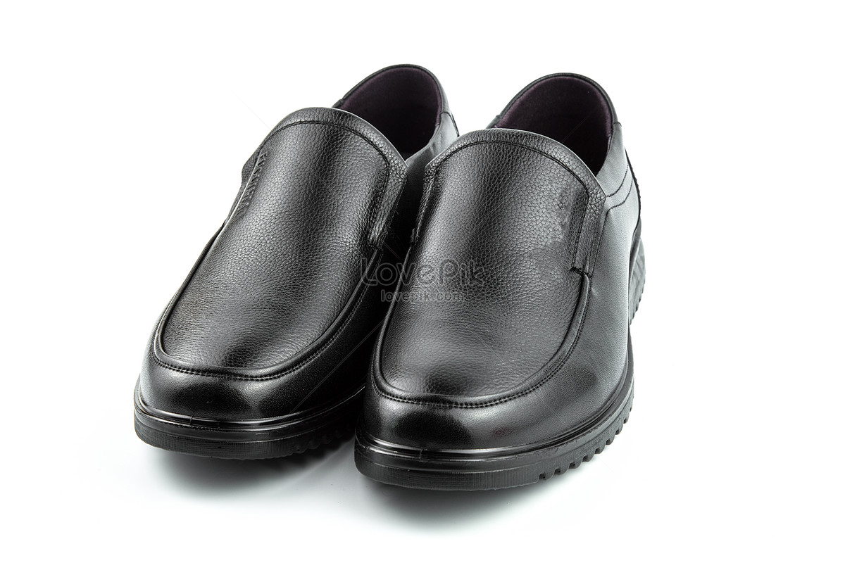 Zapatos Negros Negocios Hombres Foto | Descarga HD Imagen de Foto - Lovepik