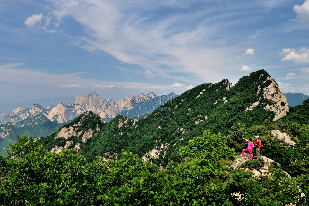 ảnh Phong Cảnh Thiên Nhiên Tải Xuống Miễn Phí, ảnh núi qinling, phong cảnh  thiên nhiên, đỉnh núi saihua đẹp Trên Lovepik