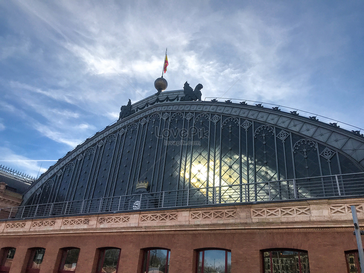 Outlook Of Atocha Railway Station In Madrid Picture And HD Photos ...