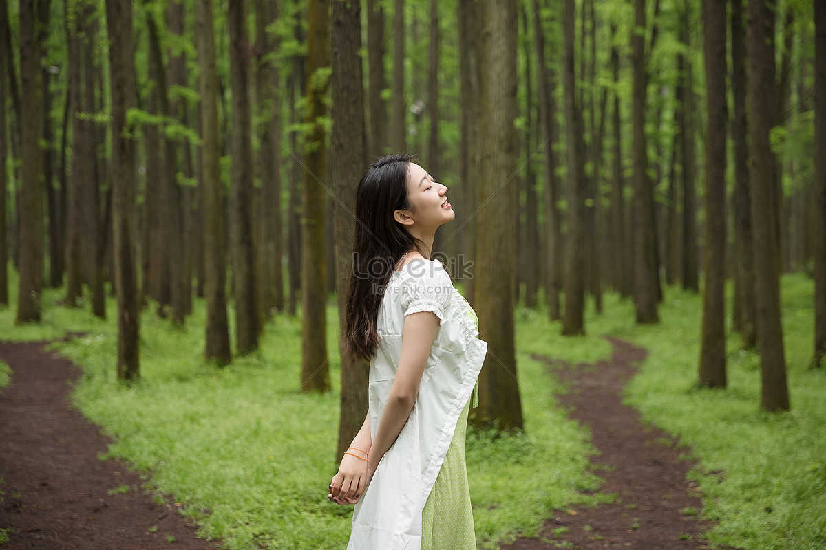 Young forest. Youth and Beauty.