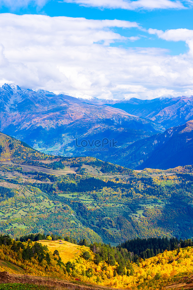 Осень в горах Кавказа изображение_Фото номер 501367207_JPG Формат  изображения_ru.lovepik.com