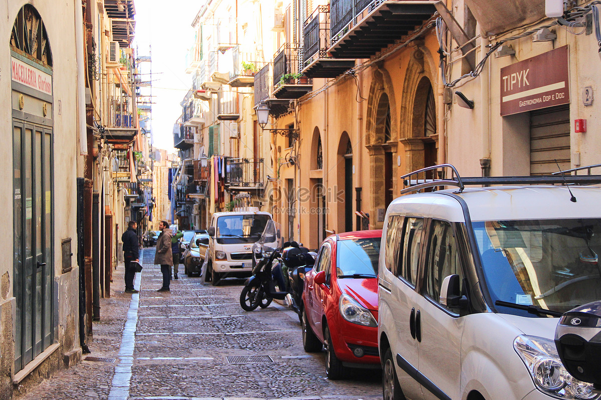 Cefalu Street Sicily Italy Picture And HD Photos | Free Download On Lovepik