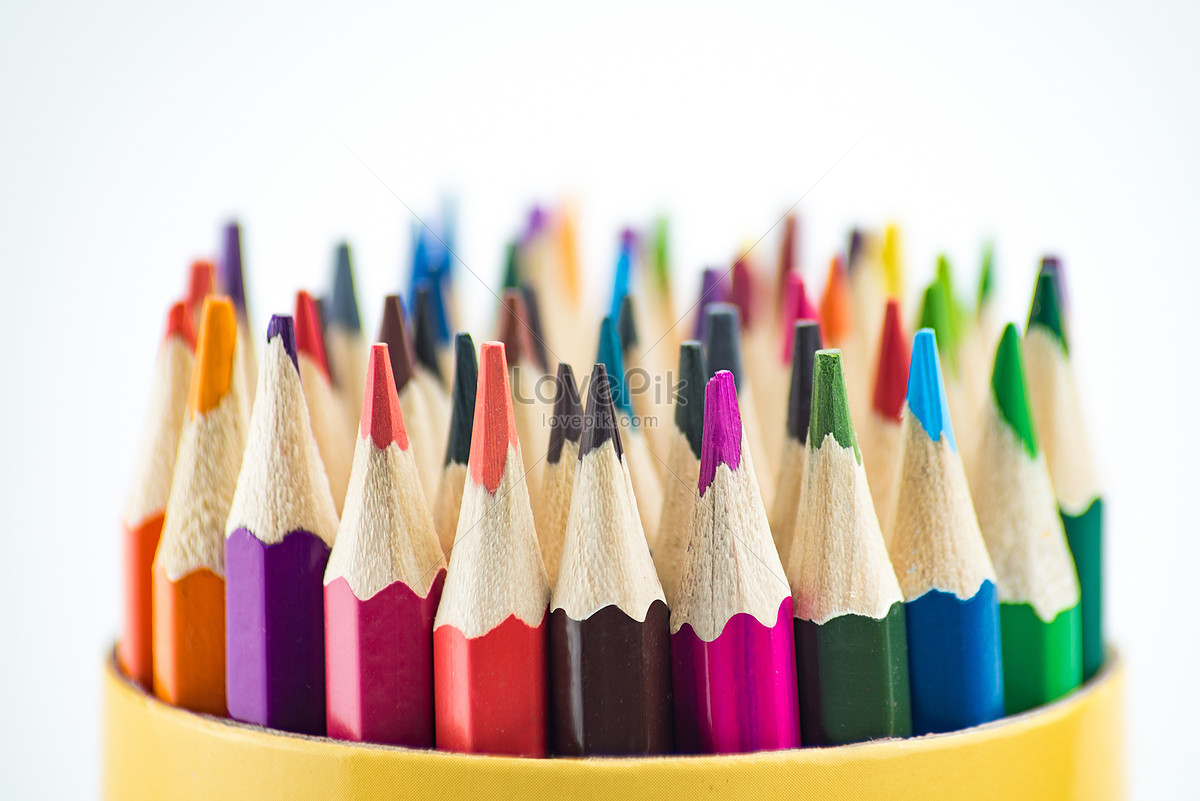 Creative Color Pencil Background Picture And HD Photos | Free Download On  Lovepik