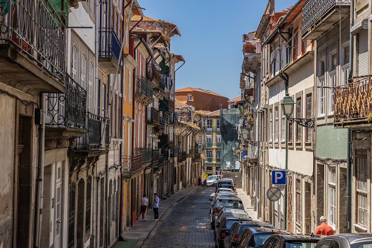 European Tourist City, Porto City Street View Picture And HD Photos ...