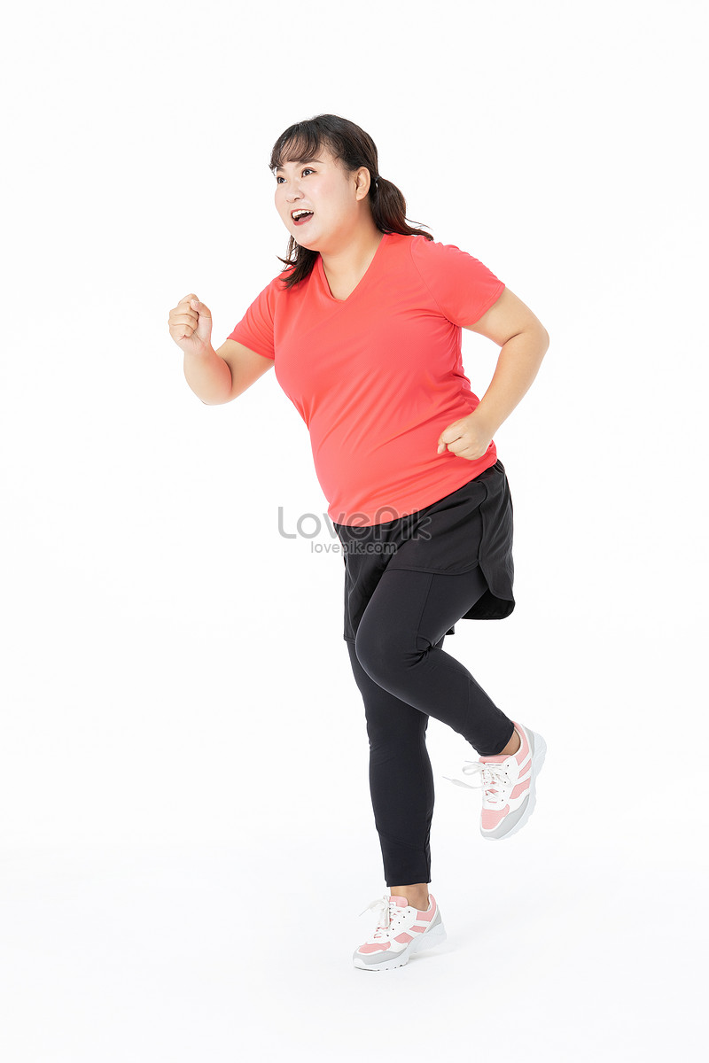 Hombre Gordo Mujer Corriendo Foto | Descarga Gratuita HD Imagen de Foto -  Lovepik