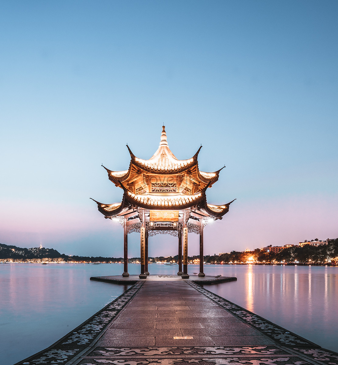 Hangzhou West Lake Jixian Pavilion Picture And HD Photos | Free ...