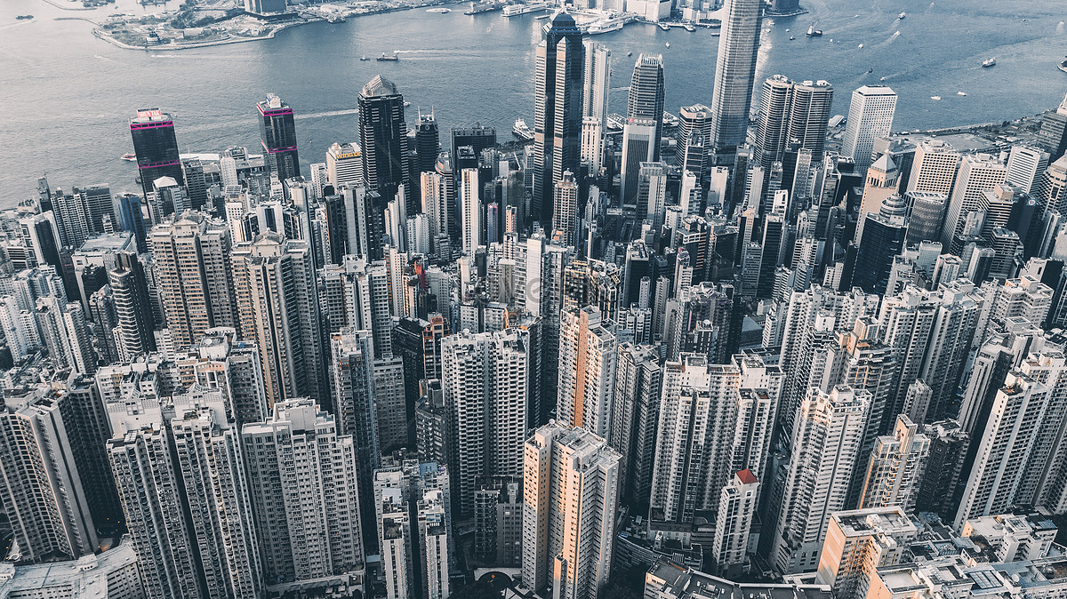 Hong Kong Victoria Harbour Aerial Photography Picture And HD Photos ...