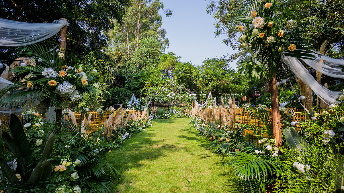 Lawn Wedding Scene Picture And HD Photos | Free Download On Lovepik