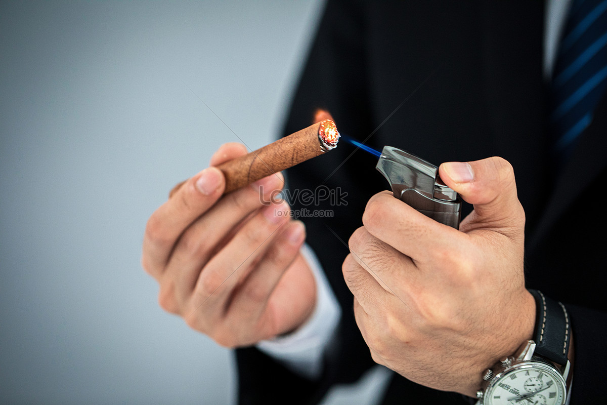 Cigar Smoking Studs