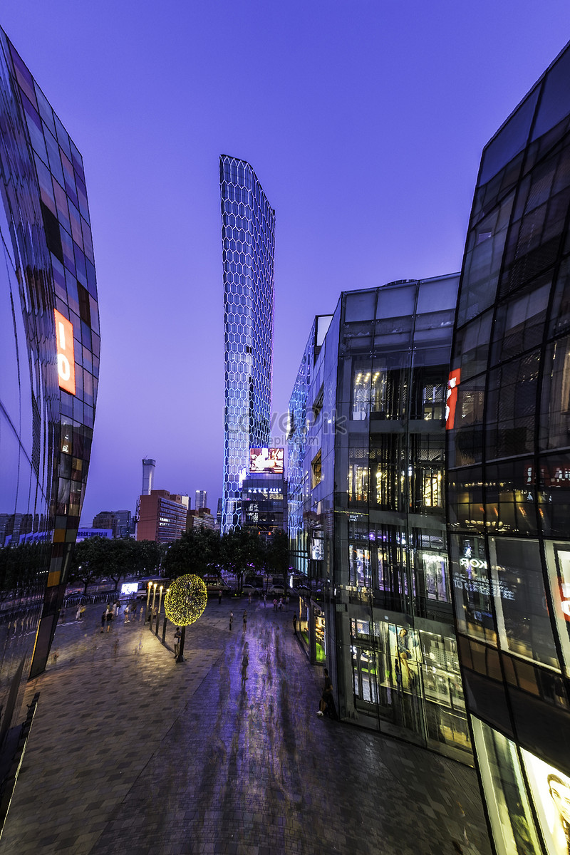 Night View Of Sanlitun, Beijing Picture And HD Photos | Free Download ...