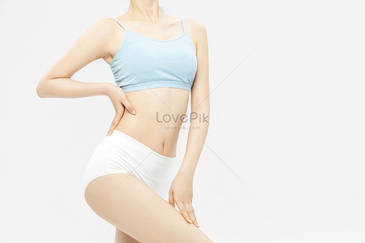 Young slim body line in hi-res stock photography and images - Alamy