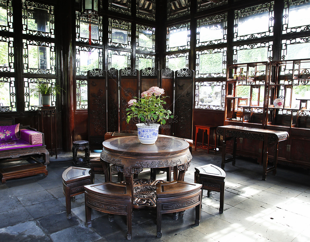 Traditional Chinese Living Room Picture And HD Photos Free Download