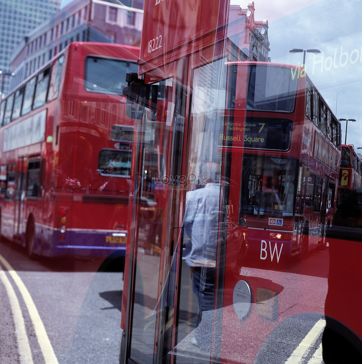 Double Decker Bus In London Picture And HD Photos | Free Download On Lovepik