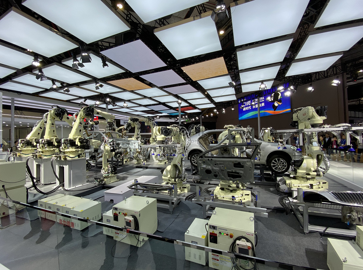 หุ่นยนต์ประกอบรถยนต์ Jinbo เซี่ยงไฮ้, HD ภาพถ่ายจินโบ, ประกอบรถยนต์