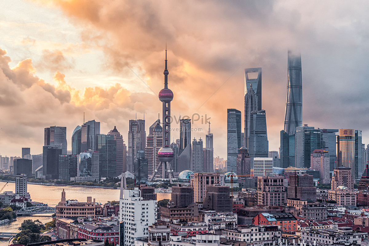 Shanghai Typhoon Sunrise Picture And HD Photos | Free Download On Lovepik