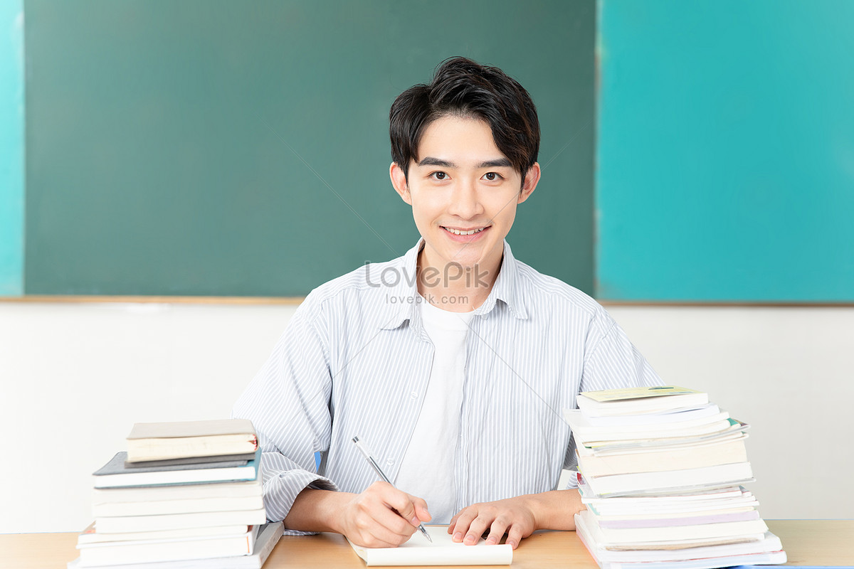 Young Male Postgraduate Study Picture And HD Photos | Free Download On ...