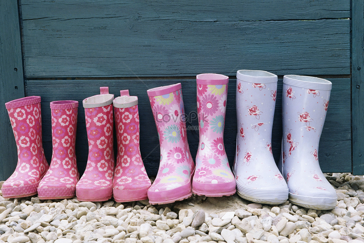 A Row Of Rubber Boots Picture And HD Photos Free Download On Lovepik