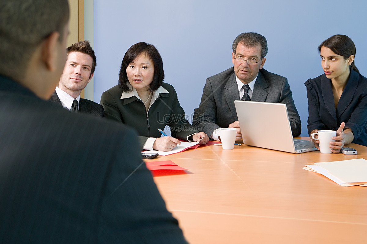 Businessman Attending A Meeting Picture And HD Photos | Free Download ...