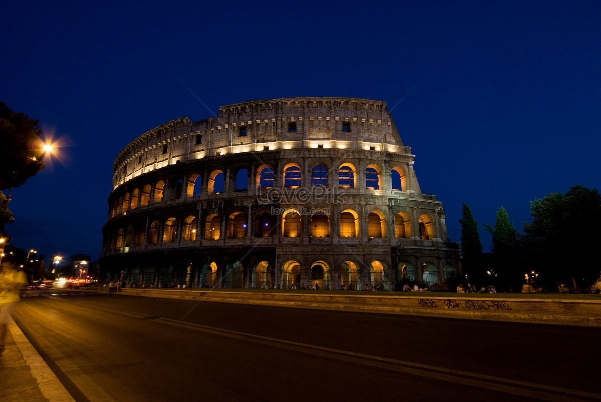 colosseo roma coliseum colosseum rome exterior sunset the roman Canvas  Print Wallpaper Wall Mural Self Adhesive Peel & Stick Wallpaper Home Craft  Wall Decal Wall Poster Sticker for Living Room : Amazon.ca: