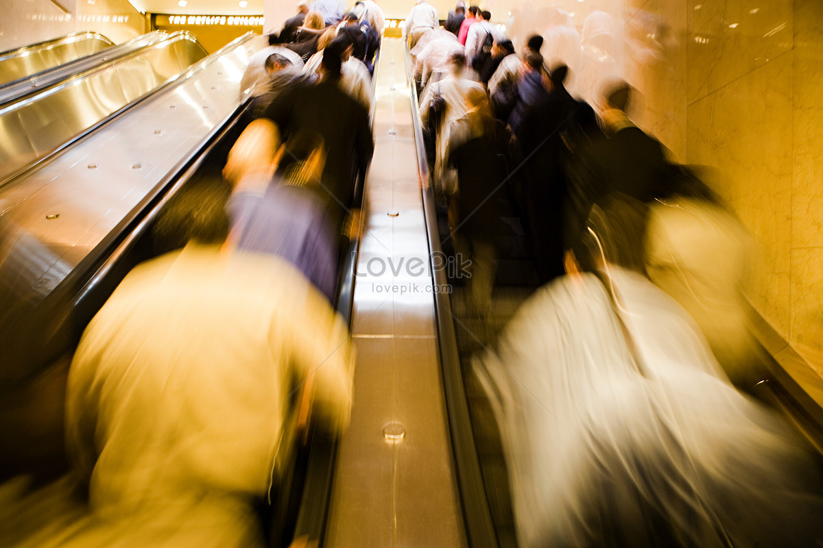 Clown Pies On Escalator