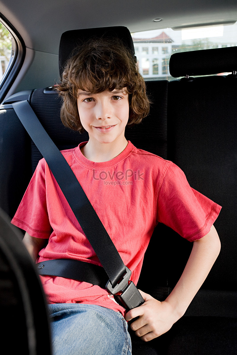 Portrait Of A Boy Wearing A Seat Belt Picture And HD Photos | Free ...