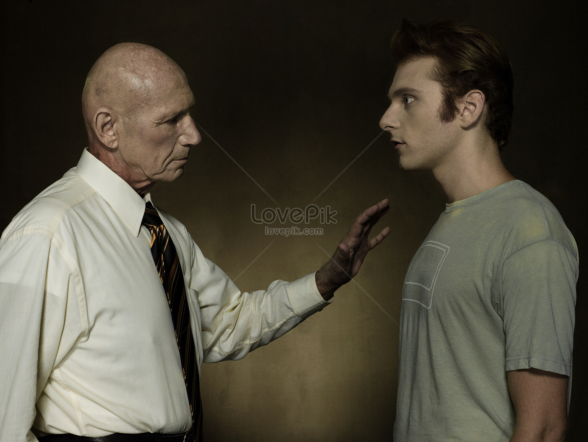 Two Men Face To Face Picture And Hd Photos Free Download On Lovepik