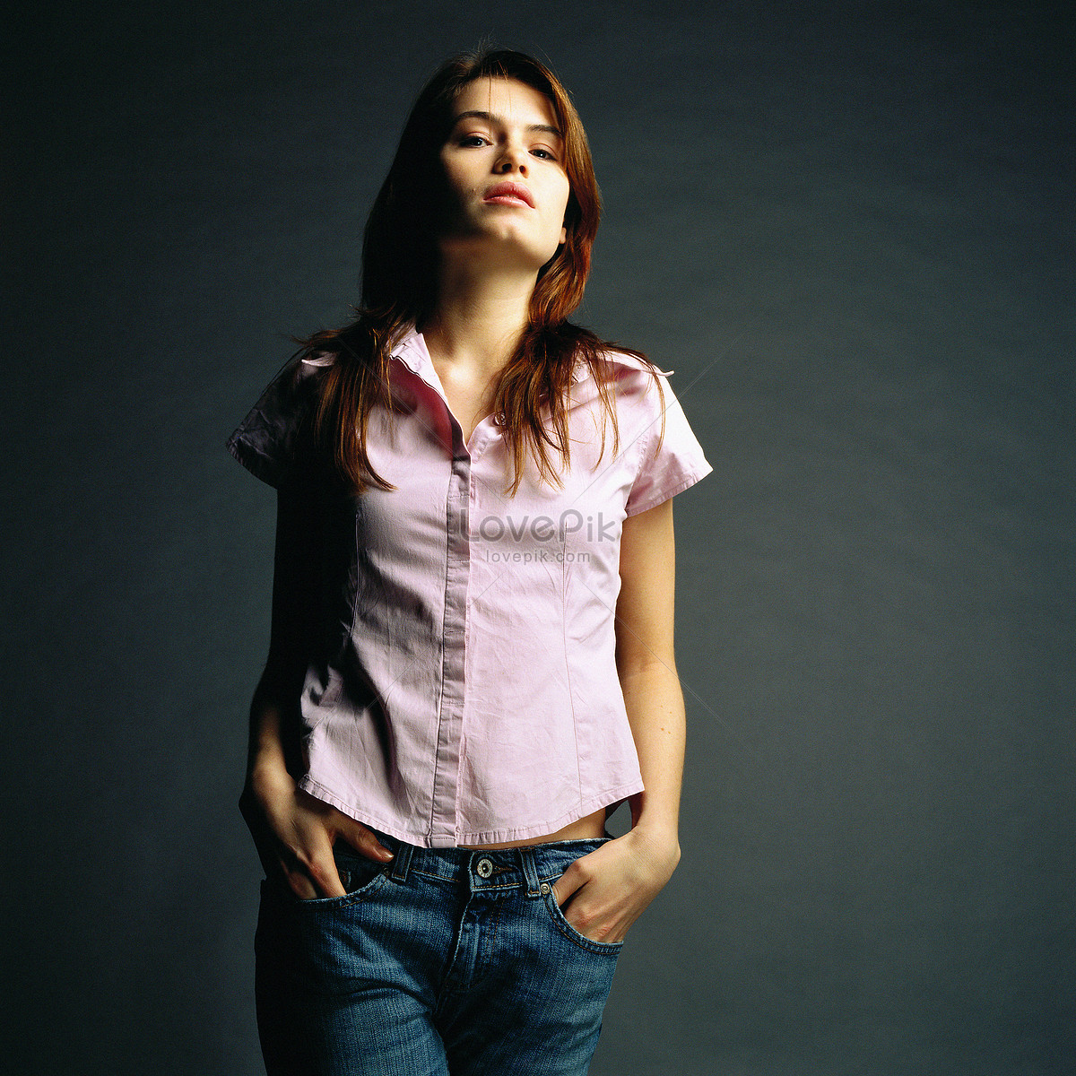 Woman With Hands In Pockets Picture And Hd Photos Free Download On Lovepik