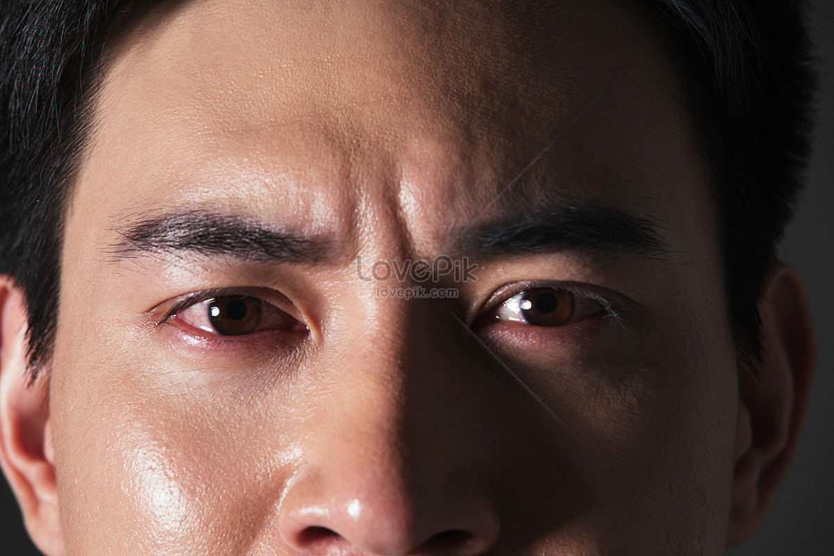 Young Male Crying With Red Eyes Picture And HD Photos | Free ...