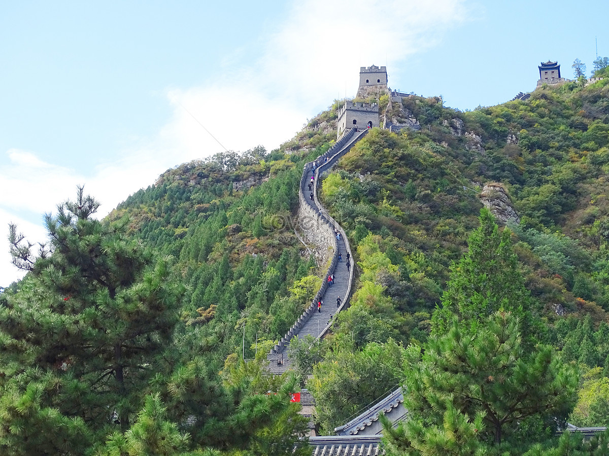 A Corner Of The Badaling Great Wall Picture And HD Photos | Free ...