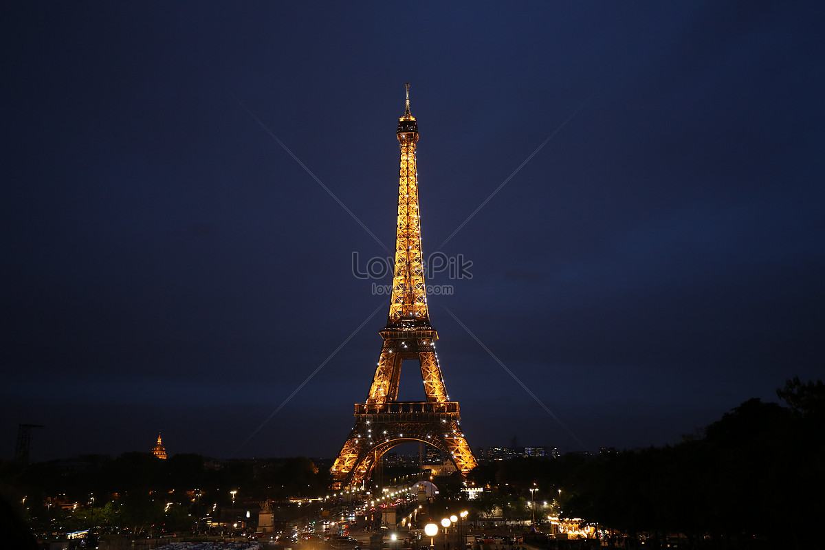 ảnh Cảnh đêm Kiến Trúc Tháp Eiffel ở Paris Pháp Tải Xuống Miễn Phí ...
