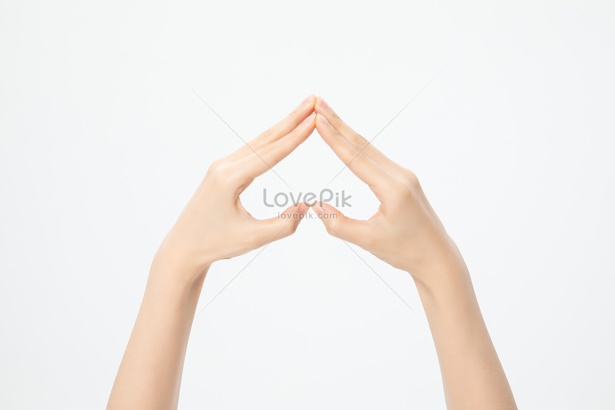 Heart hand gesture black and | Premium Photo Illustration - rawpixel