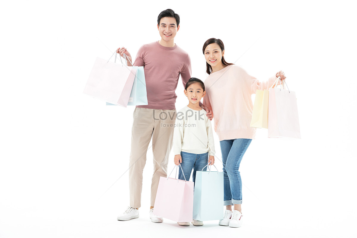 Who does shopping in family