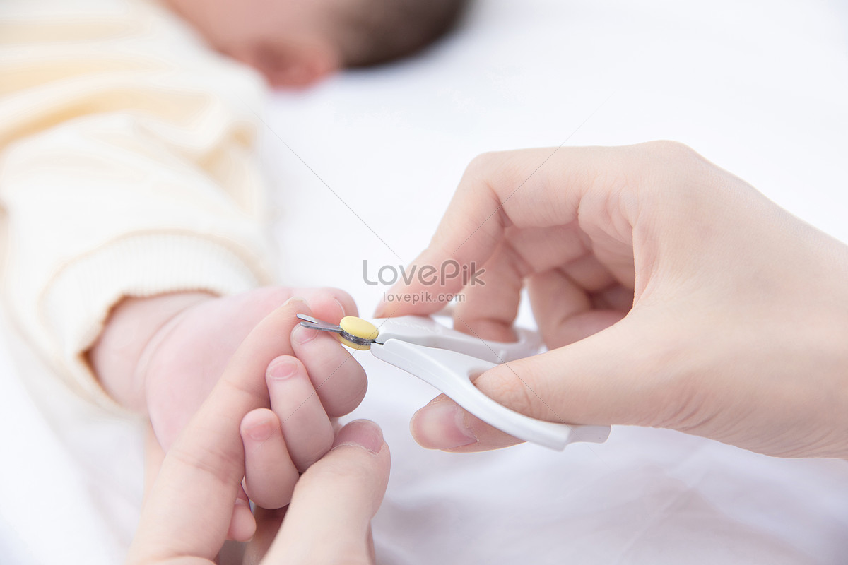 Holding Scissors To Cut Babys Nails Picture And HD Photos | Free Download  On Lovepik