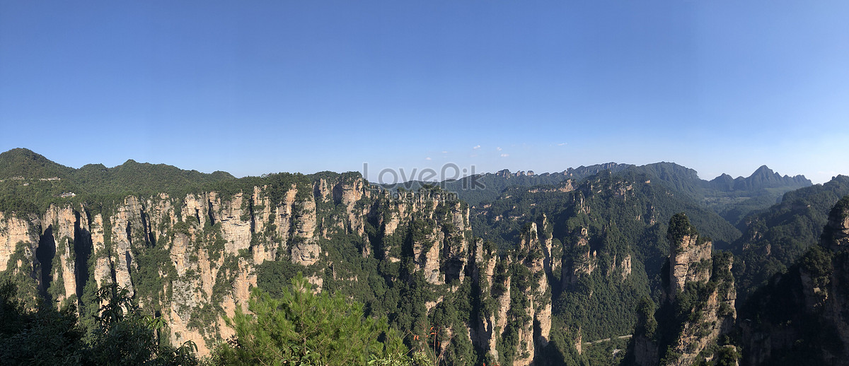 tianzi mountains climbing